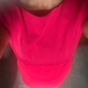 Adrianna Papell Fuchsia mini Sheath dress. EUC Sz 10 *runs large